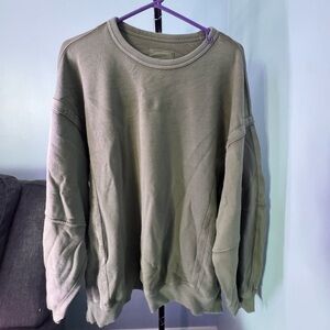 Aerie Sage Crewneck Sweatshirt